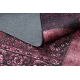 Koberec ANTIKA 127 tek, moderní patchwork, řecký omyvatelný - růžový
