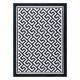 ANTIKA 122 tek teppe, moderne, gresk vaskbar - elfenben / grå 