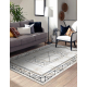 ANTIKA 125 tek rug, modern frame, Greek washable - beige / grey 
