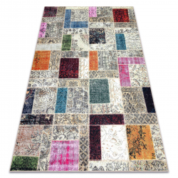 Alfombra FUSION 0805 crema / beige - Geométrica, moderna, abstracta