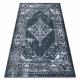 ANTIKA carpet 117 tek, modern ornament, washable - grey / graphite
