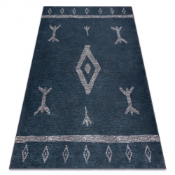 Tapete FUSION 0810 bege / castanho - Geométrico, moderno, abstrato