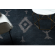 Covor FUSION 0810 bej / maro - Geometric, modern, abstract