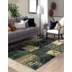 Koberec ANTIKA ancient olive, moderní patchwork, řecký omyvatelný - zelená