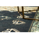 Koberec ANTIKA ancient olive, moderní patchwork, řecký omyvatelný - zelená