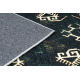 Koberec ANTIKA ancient olive, moderní patchwork, řecký omyvatelný - zelená