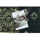 Koberec ANTIKA ancient olive, moderní patchwork, řecký omyvatelný - zelená