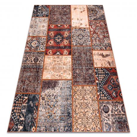 ANTIKA ancient rust paklājs, moderns savārstījums, grieķu mazgājams - terakota