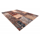 Tapete ANTIKA ancient rust, patchwork moderno, lavável grego - terracota