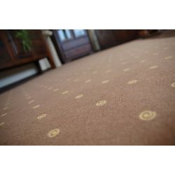 FLAT 48977256 Tapete Sisal Folhas de palmeira - cor bege palha natural, barbante
