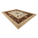 Carpet BCF Morad DZETA geometric, classic - beige