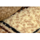 Carpet BCF Morad DZETA geometric, classic - beige