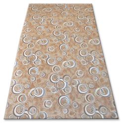 ETON PLUS circle carpet cream, one-color, uniform, plain