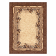 BCF Tapis Morad KRZYŚ fleurs - marron