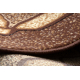 BCF Tapis Morad KRZYŚ fleurs - marron