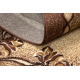 BCF Tapis Morad KRZYŚ fleurs - marron