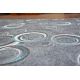 Fitted carpet DROPS 099 grey