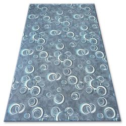 ETON PLUS cerc covor gri deschis, monocolor, uniformă, uni
