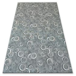 Alfombra ETON PLUS círculo color mocca Melange marrón / beige