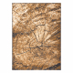 BCF Tapis Morad PIEŃ Arbre Bois - gris / beige / vieil or
