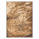 Kilimas BCF Morad PIEŃ Medžio kamienas mediena - pilka / smėlio spalvos / senas auksas