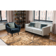 BCF Tapis Morad PIEŃ Arbre Bois - gris / beige / vieil or