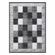 Teppe BCF Morad RAFIA Rektangler, geometriske - grå