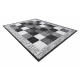 Tæppe BCF Morad RAFIA Rektangler, geometrisk - grå