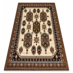 Tapijt BCF Morad ZEGARY klokken, Klassiek - beige