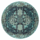 ANTIKA carpet circle ancret oldcooper, modern ornament, washable - green 