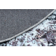 ANTIKA matto pyöreä ancret washedstone, moderni koriste, pestävä - harmaa