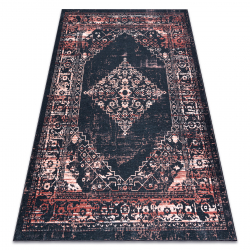 Carpet ALLURE 1964 Geometric - Structural, stylish, glamour black / gold