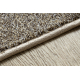 Carpet wall-to-wall EXCELLENCE light brown 222 plain, MELANGE