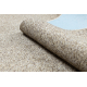 Carpet wall-to-wall EXCELLENCE light brown 222 plain, MELANGE