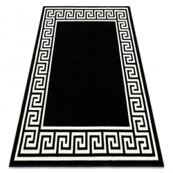 Alfombra ALLURE 1963 circulo Mármol - Estructural, elegante, glamurosa blanco / oro 