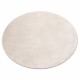 Carpet, round CASHMERE beige 312 plain