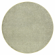 Carpet, round EXCELLENCE olive green 240 plain, MELANGE