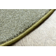 Carpet, round EXCELLENCE olive green 240 plain, MELANGE