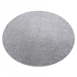 SAN MIGUEL szőnyeg kör ezüst 92 egyszerű, egyszínű