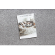 Carpet, round SAN MIGUEL silver 92 plain, flat, one colour