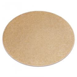 Carpet, round EXCELLENCE gold 511 plain, MELANGE