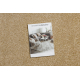 Wool carpet OMEGA RAMI Mosaic emerald