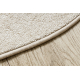 Carpet, round EXCELLENCE cream 305 plain, MELANGE