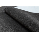 Teppe, rund EXCELLENCE svart 141 vanlig, MELANGE
