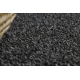 Paklājs - Paklāju segumi EXCELLENCE melns 141 gluda, mélange