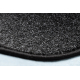 Carpet wall-to-wall EXCELLENCE black 141 plain, MELANGE