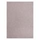 Fitted carpet EXCELLENCE blush pink 407 plain, MELANGE