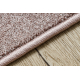 Moquette tappeto EXCELLENCE rosa cipria 407 pianura multicolore
