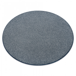 Carpet, round EXCELLENCE blue 897 plain, MELANGE