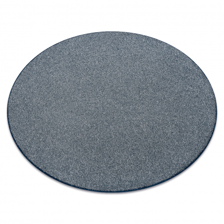 Carpet, round EXCELLENCE blue 897 plain, MELANGE